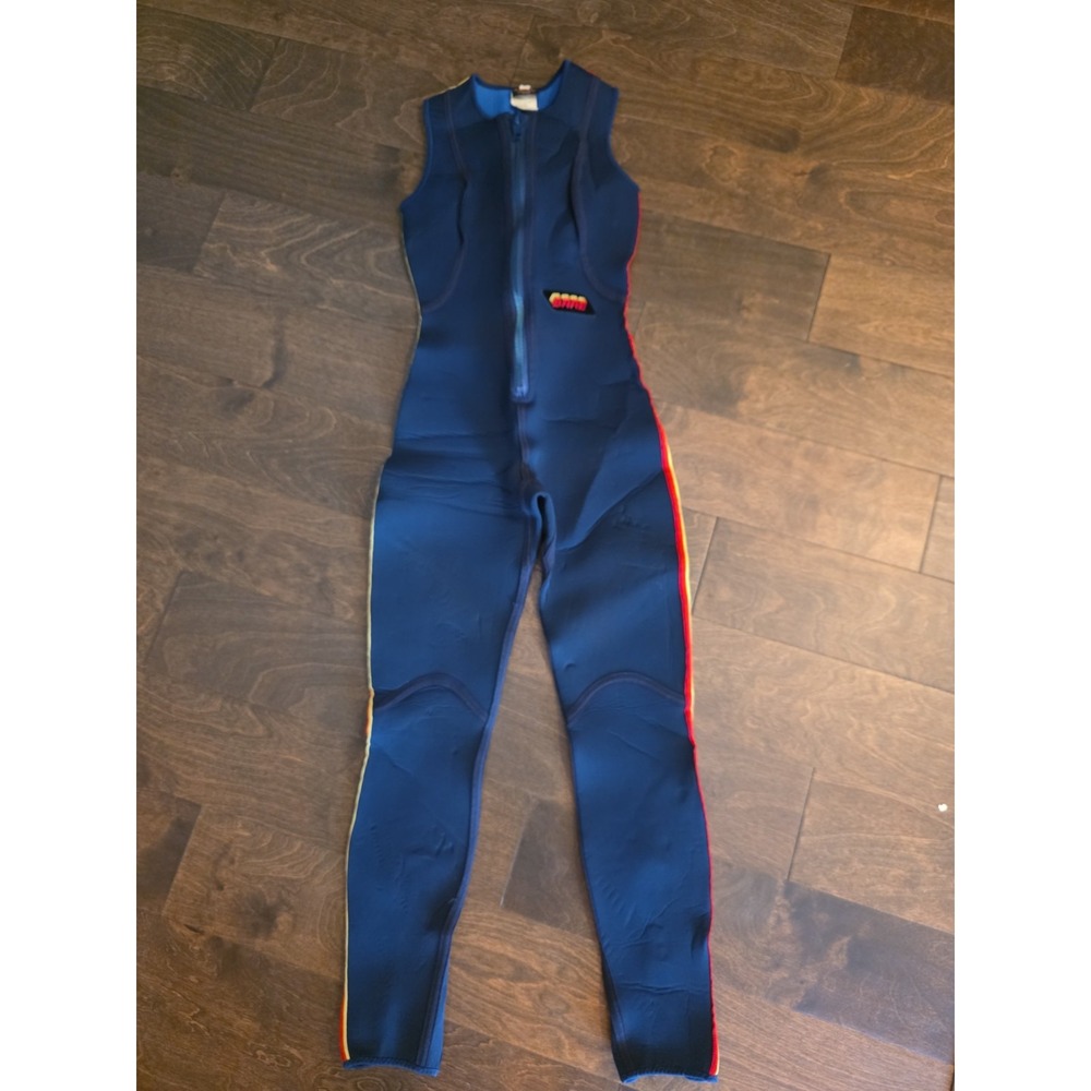 BARE Fitz Wright Co Full Wetsuit Size 8 Sleeveless Made in Canada T54